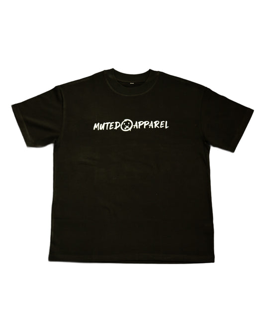 MUTED OVERSIZED SHIRT / BLACK